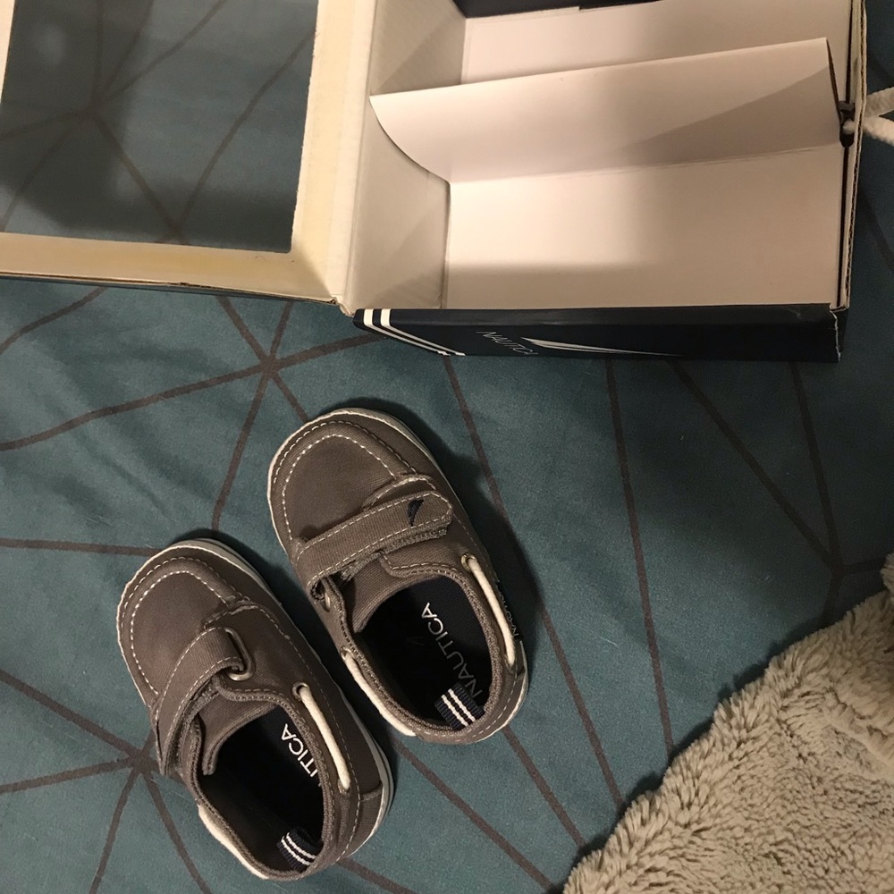 Brand new Nautica baby shoes. Perfect condition!